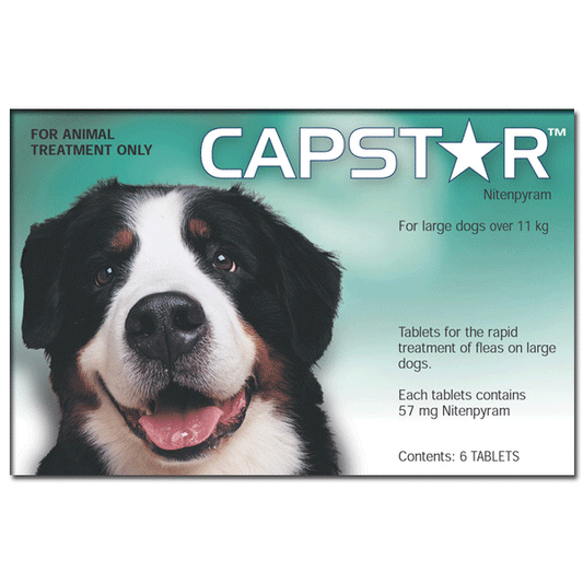 Capstar Tablets for Large Dogs 11.1kg (25lbs)