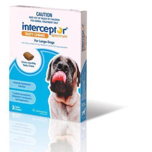 Interceptor Spectrum Large Dogs 3 pack