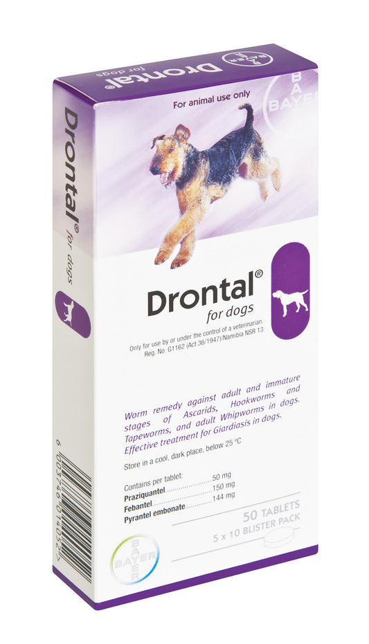 Drontal Chewable 10kg 20pack