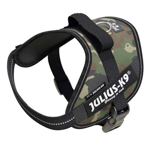 Julius-K9 IDC-Powerharness For Dogs Size: Mini Camouflage