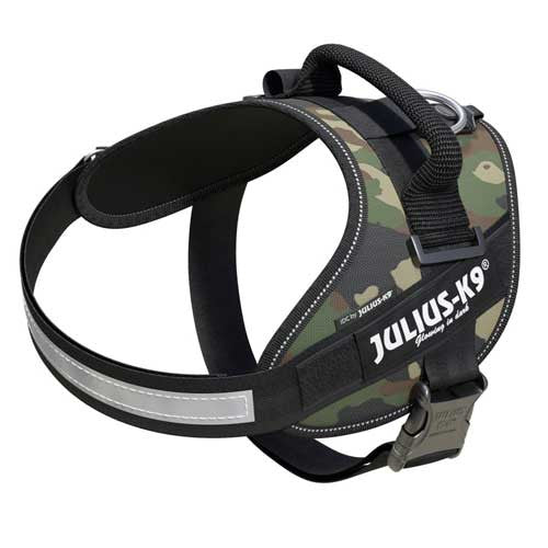 Julius-K9 IDC-Powerharness For Dogs Size: 0, Camouflage
