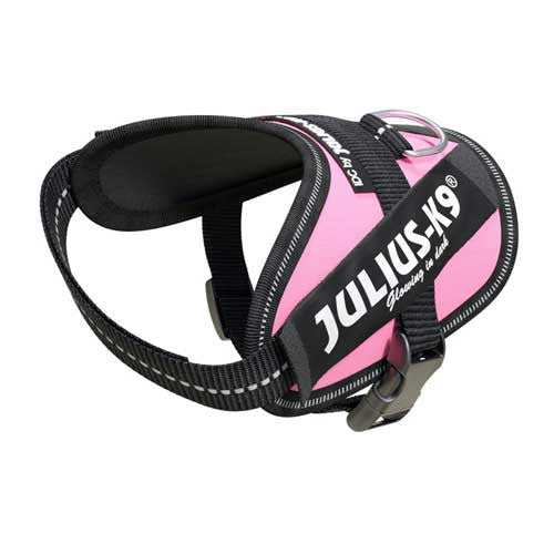 Julius-K9 IDC-Powerharness For Dogs Size: Baby 2, Pink