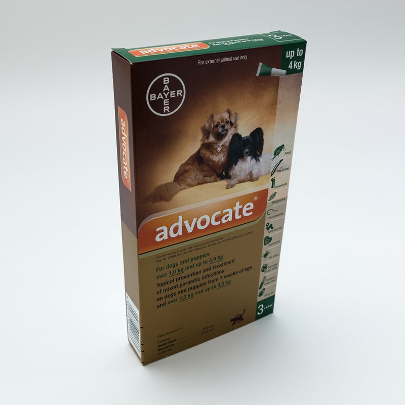 Advocate for dogs and puppies below 4kg (8.8 lbs), 3 Pack