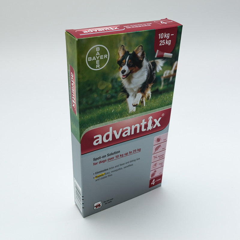 Advantix For Large Dogs 22-55lbs(10-25kg), 4 Pack