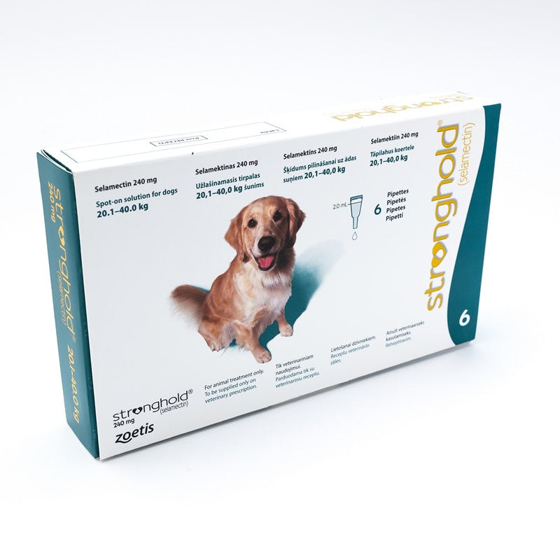 Stronghold For Dogs 20.1-40kg (44-88lbs) Teal, 6 Pack
