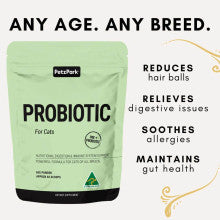 Petz Park Probiotic for Cats natural - No additional flavour added 60 Scoops - 67g