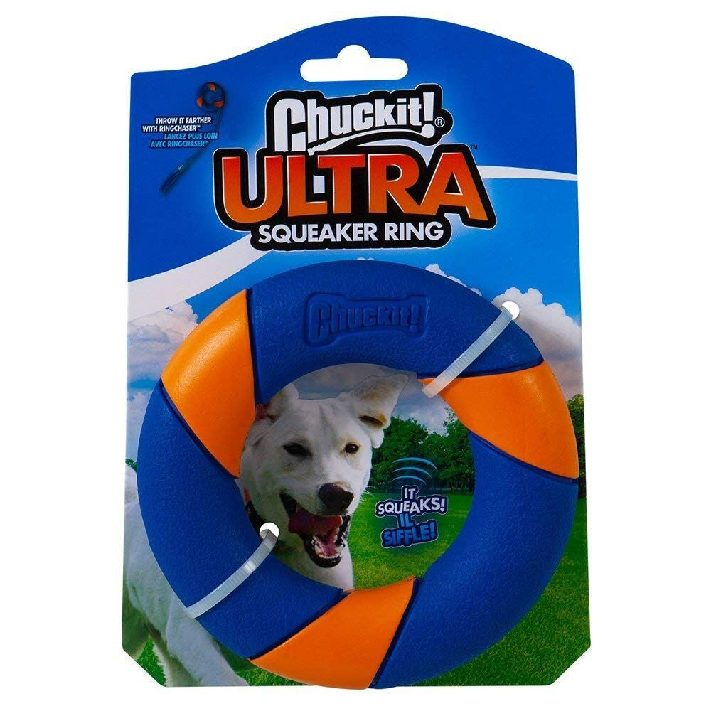 Chuckit! Ultra Squeaker Ring Dog Toy