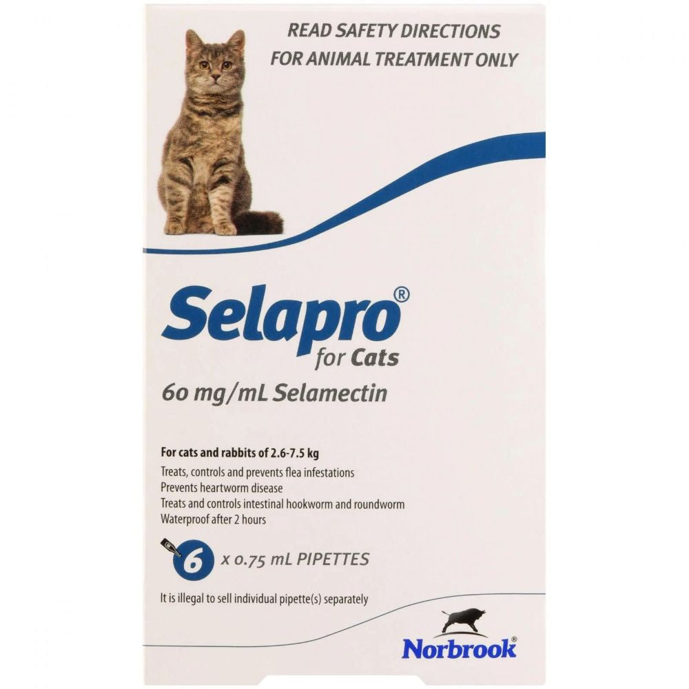 Selapro® Spot On Cats 6pk
