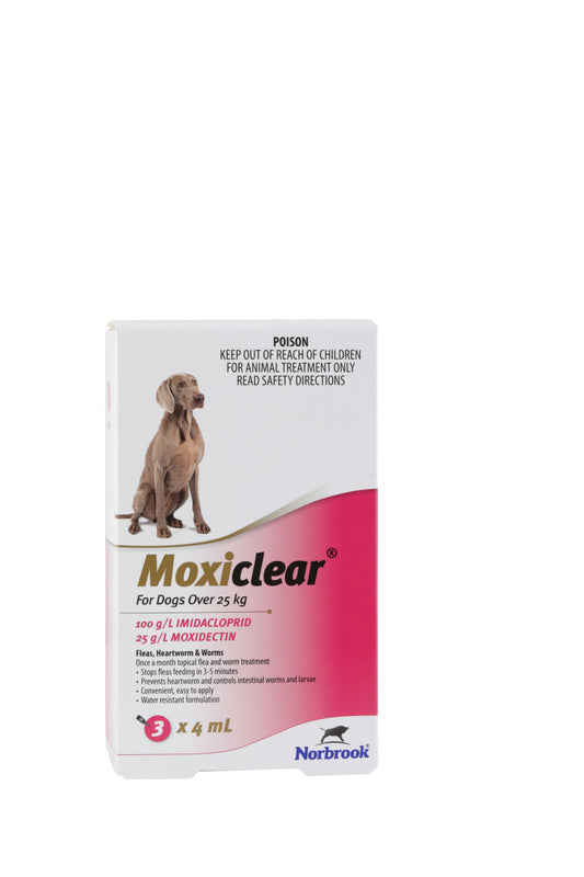 Moxiclear® pour chiens de plus de 25 kg paquet de 3