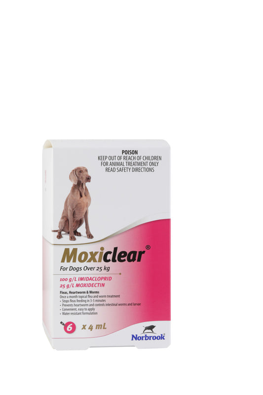 Moxiclear® pour chiens de plus de 25 kg paquet de 6
