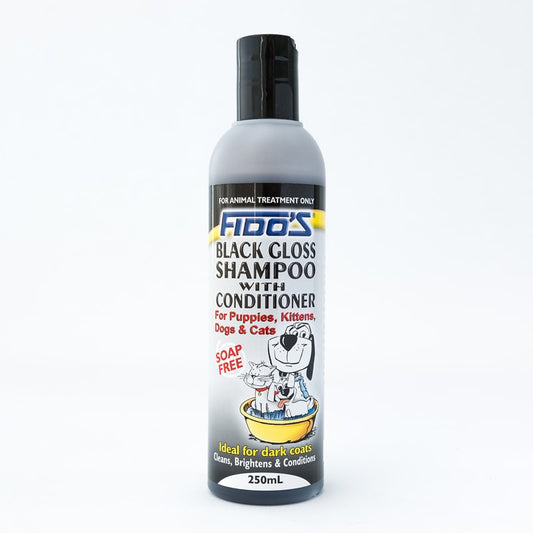 Fido's Black Gloss Shampoo 250ml