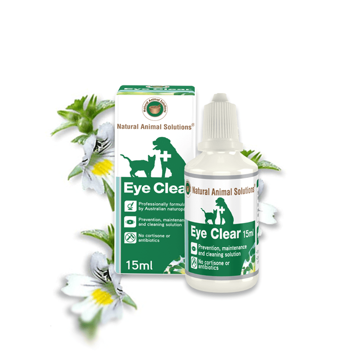 NAS Eye Clear Drops para perros, gatos y caballos