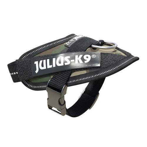 Julius-K9 IDC-Arnés Power para perros Talla: Bebé 1, Camuflaje