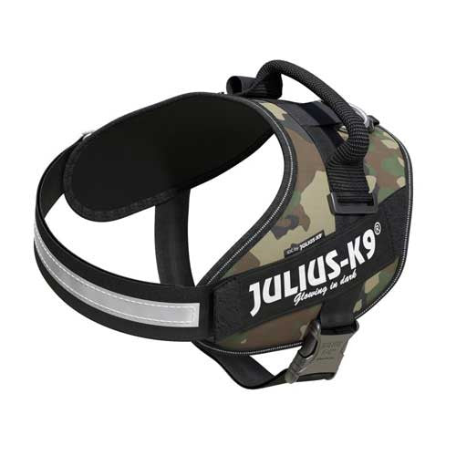 Julius-K9 IDC-Arnés Power para perros Talla: 2, Camuflaje