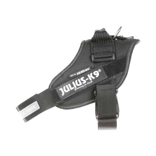 Julius-K9 IDC-Powerharness para perros con bloqueo de seguridad K9 Tamaño: 1, Negro