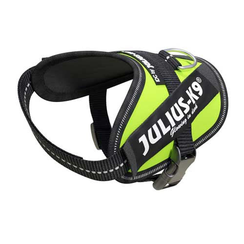 Julius-K9 IDC-Powerharness For Dogs Size: Baby 2, Neon Green