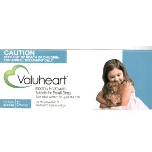 Valuheart Heartworm (Bleu) Petits chiens